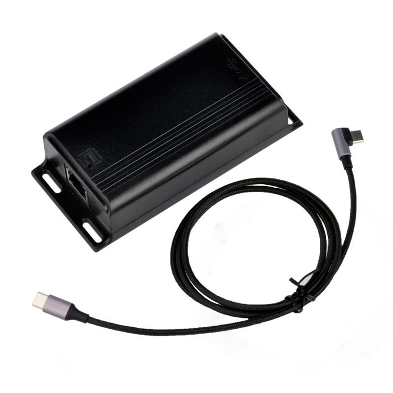 PoE World Gat-Usb-C-Pd Isolated Splitter Power + Data For Usb-C To 25 Watts