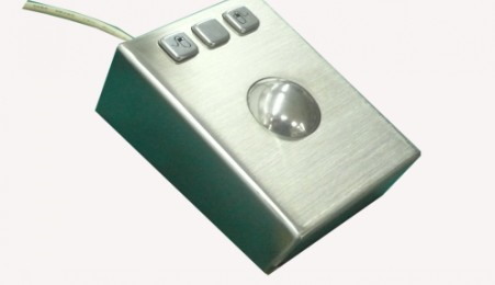 Inputel Stainless Steel Trackball Ip65 ~ Usb