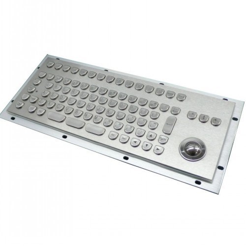 Inputel KB205 Stainless Steel Keyboard + Trackball Ip65 - Usb