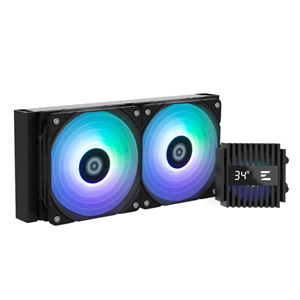 Zalman Alpha2 24 Argb Black Liquid Cooler - Dual 120MM Fan 5YR W