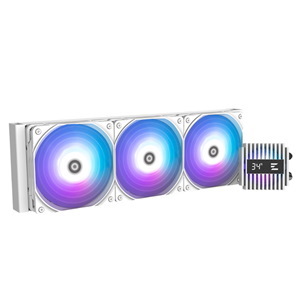 Zalman Alpha2 36 Argb White Liquid Cooler - Triple 120MM Fan 5YR W