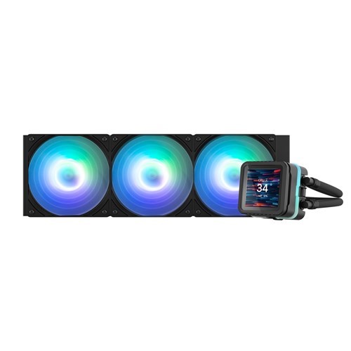 Zalman Alpha2 DS 36 Argb Black Liquid Cooler - Triple 120MM Fan 5YR W