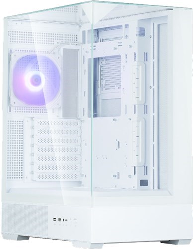 Zalman P40 Prism White Atx Tower Case