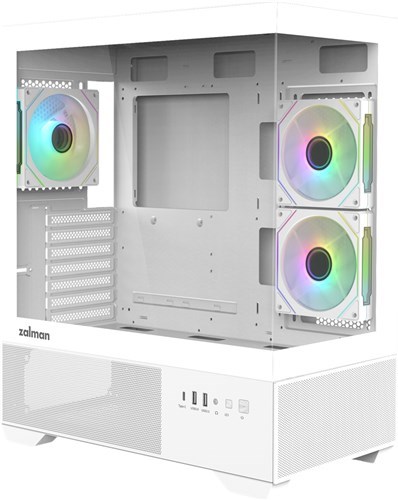 Zalman Chronix White Atx Mid Tower Case