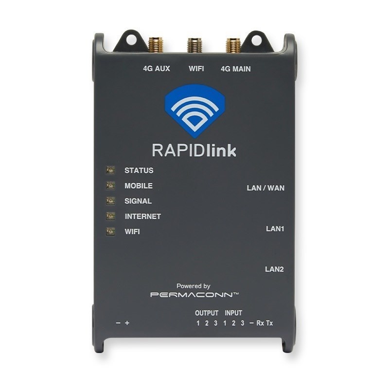 Permaconn RAPIDlink 4G Lte Wifi Router With I/O