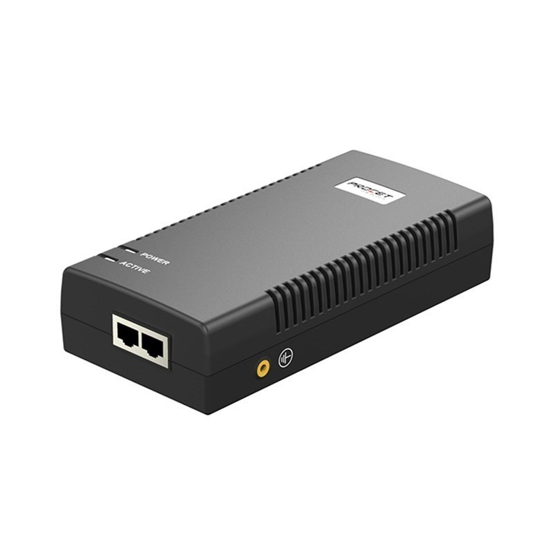 Procet PoE Systems Procet 55V DC 90 Watt 10 Gigabit 802.3BT PoE++ Power Over Ethernet Injector