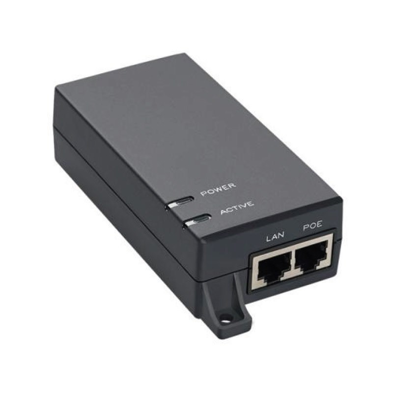 Procet PoE Systems 48V DC 15.4 Watt 802.3Af Gigabit Power Over Ethernet Power Supply