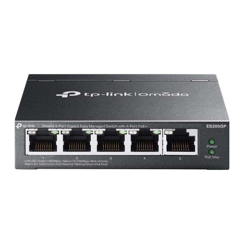 Omada Es205gp SDN 5-Port Gigabit PoE Switch With 4-Port PoE+