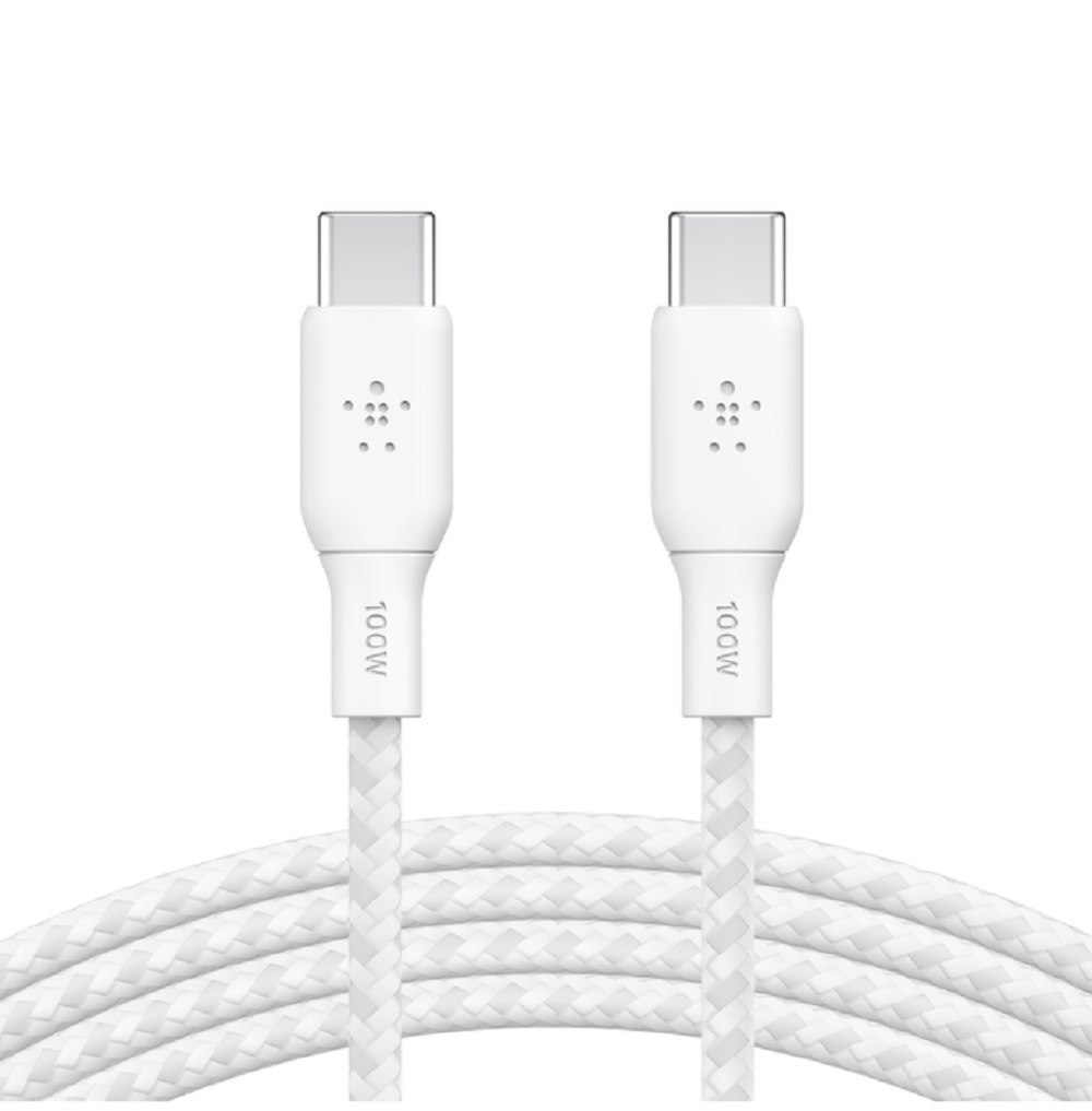 Belkin BoostCharge 2 m USB-C Data Transfer Cable for USB Device - 2 / Pack