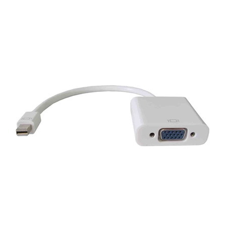 Astrotek Mini DisplayPort DP To Vga Adapter Converter Cable 20CM - Male To Female Gold Plated RoHS