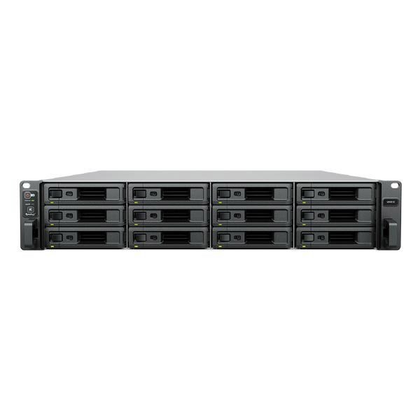 Synology 12-Bay Sa3610 Over 6,200/3,000 MB/s Seq, Built-In 10GbE -Add Up To 84 Extra Drive Bays -Back Up 1,000+ Endpoints, -5 Years Warranty