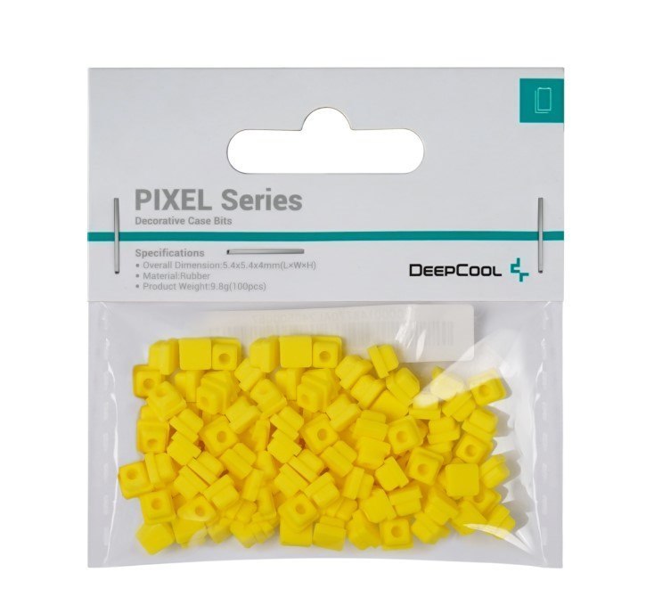 DeepCool Pixel Decorative Case Bits - Yellow