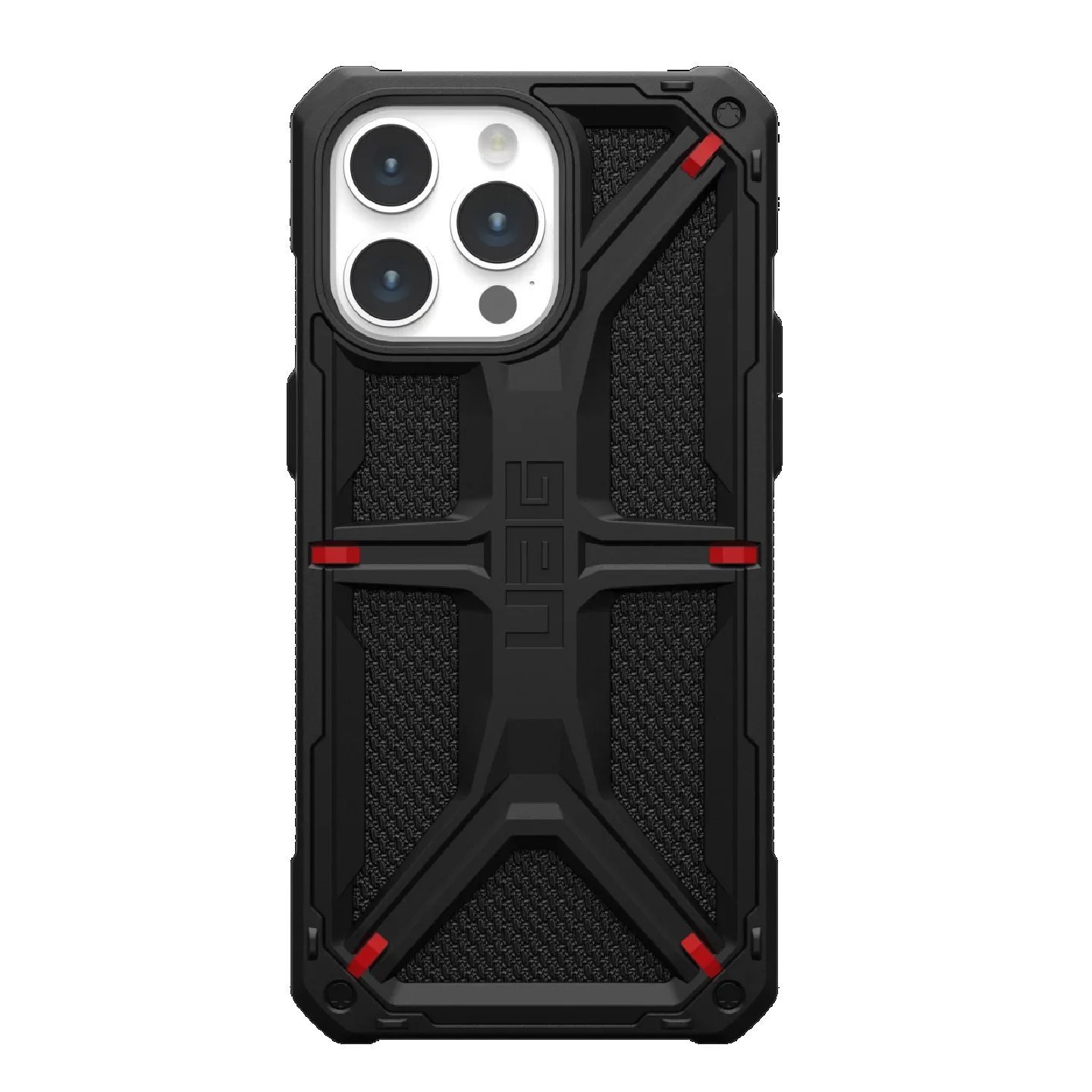 Uag Monarch Kevlar Apple iPhone 15 Pro Max (6.7') Case - Kevlar Black(114298113940), 20FT. Drop Protection (6M),5 Layers Of Protection,Tactical Grip