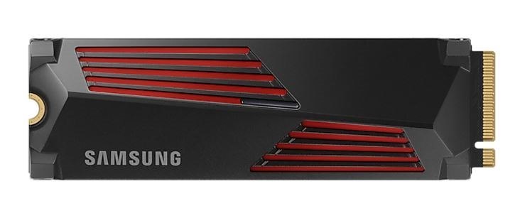 Samsung (990 Pro) 4TB + Heatsink, M.2 Internal NVMe PCIe SSD, 7450R/6900W MB/s, 5YR WTY