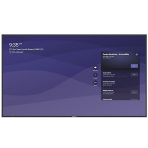 Commbox 65" Meeting Room 400 Nits Display,24/7 Hdmi,Vga,Wall Bracket,5Yr