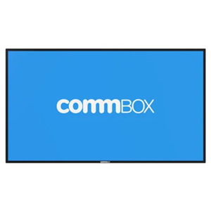 Commbox 98" Intelligent 4K Uhd Display,24/7 Hdmi, And 11, Wall Bracket,5Yr