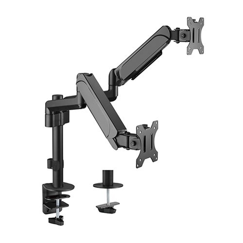 Brateck Elegant Dual 17"-32" Counter Balance Monitor Pole Mount