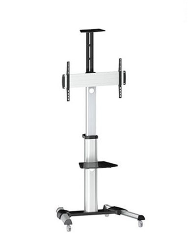 Brateck 37"-70" Telescopic Manual Hieght Adjust TV Cart