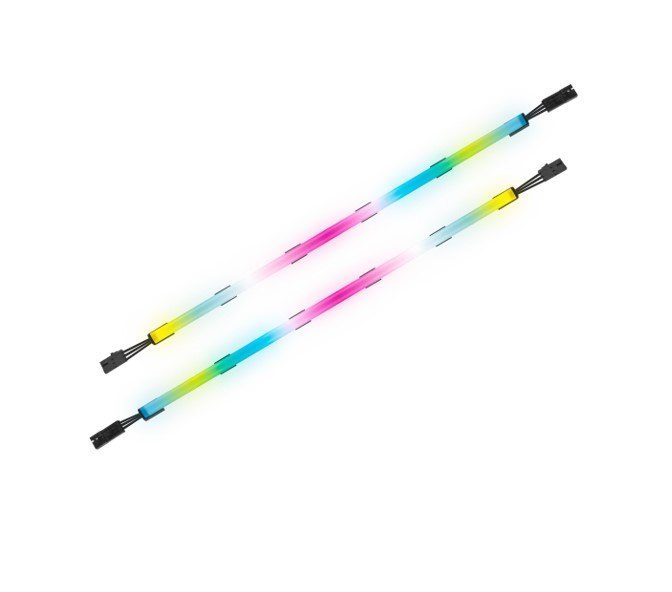 Corsair Icue LS100 Smart Lighting Strips Expansion Kit 2X 350MM. 21 Individually Addressable LEDs
