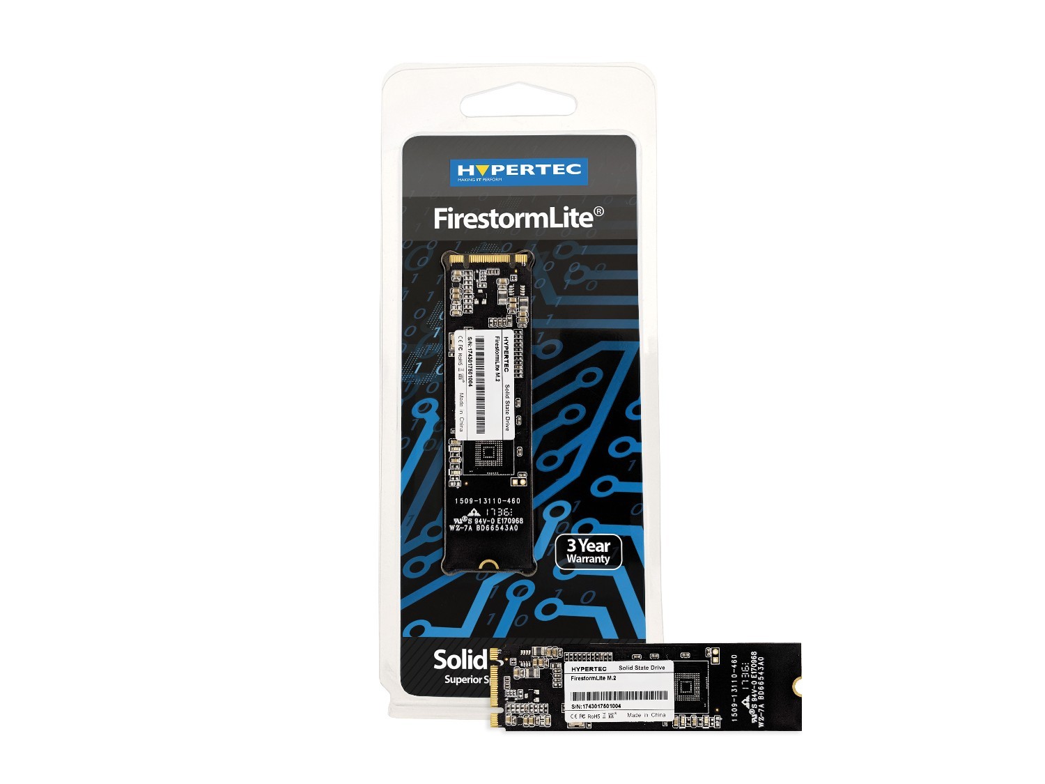 Hypertec FirestormLite 480GB M.2 2280 Sata SSD 520MB/s Read# 470MB/s Write