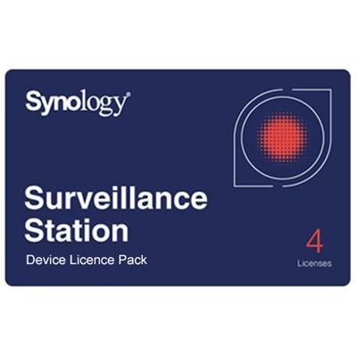 Synology Hardware Licensing for Synology DiskStation Camera - License - 4 Camera