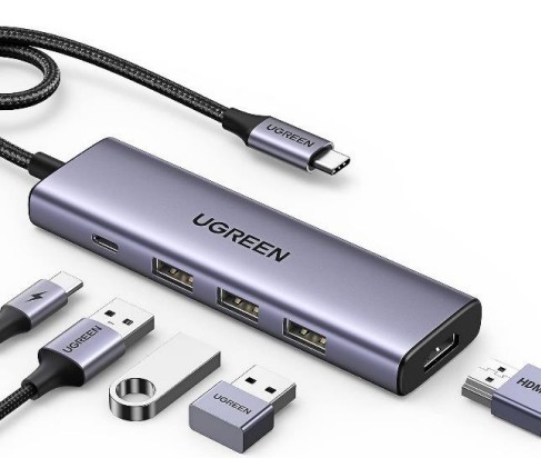 Ugreen Usb-C 5-In-1 Converter