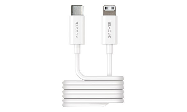 2-Power 1M Usb-C To Lightning Usb Cable