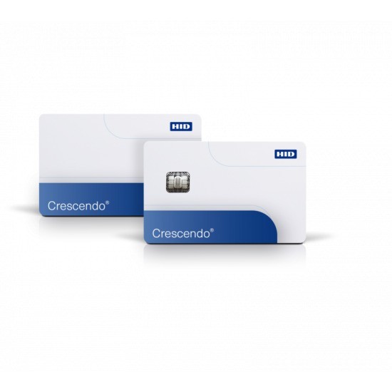 Hid Global (Moq 100 Units) Crescendo 4000 Dual Interface; Cuid No Marking; Desfire Ev3 No Marking; Blank
