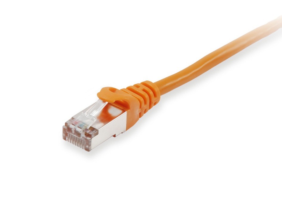 Level One Equip 606612 Cat6A S/FTP Patch Cable; 1.5M; Orange
