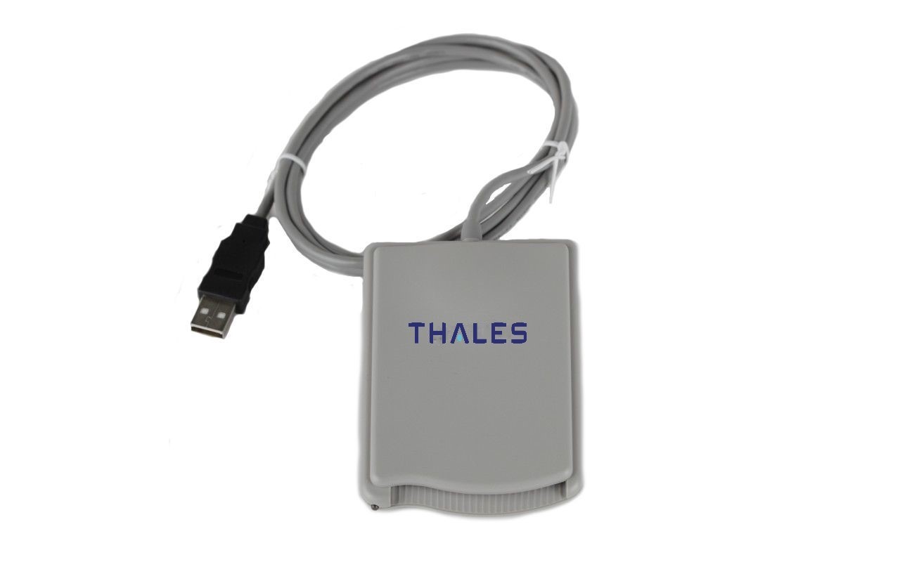 Gemalto A Thales/Gemalto Product- GemPC Usb / IDBridge CT40 Is A Usb Connected Contact Smart Card Reader- Supports All Types Of Iso7816 Compatible Smart Cards.