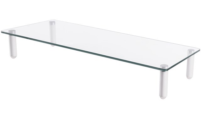 Digitus Ergonomic Tabletop Glass Monitor Riser