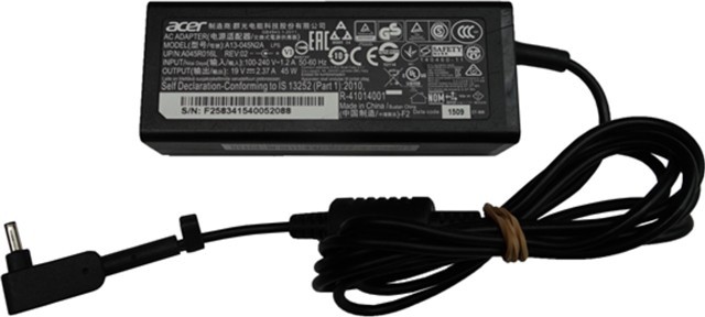 Acer 45W [19V 2.3A] Acer Chromebook Ac Power Adaptor - Black 3MTH WTY