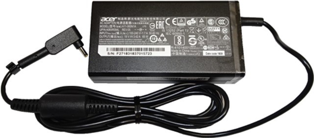 Acer 65W [19V 3.42A] Black Power Adapter Retail Small Pin