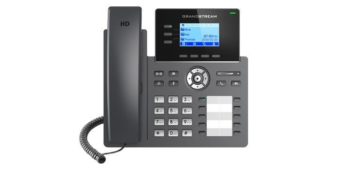 Grandstream GRP2604P 3 Lines 3 Sip Account Ip Phone With PoE