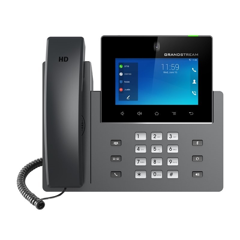 Grandstream GXV3450 5 Inch Smart Touchscreen Android Video Phone With Wi-Fi Connectivity