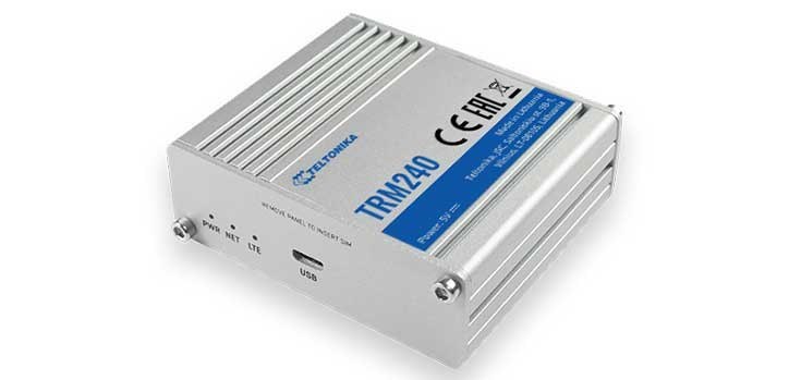 Teltonika TRM240 Industrial Lte Cat 1 IoT Modem