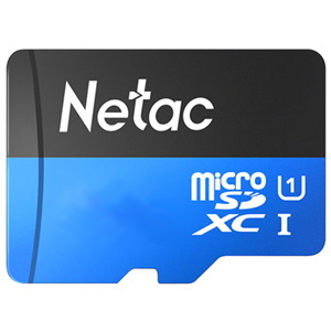 Netac P500 microSDXC Uhs-I Card With Adapter 64GB