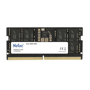 Netac 16GB DDR5-4800 C40 SoDIMM Lifetime WTY