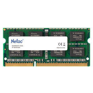 Netac Basic 4GB DDR3L-1600 C11 SoDIMM Lifetime WTY