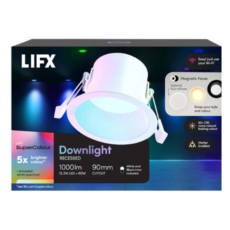 Lifx SuperColour Recessed Downlight 1000 Lumens