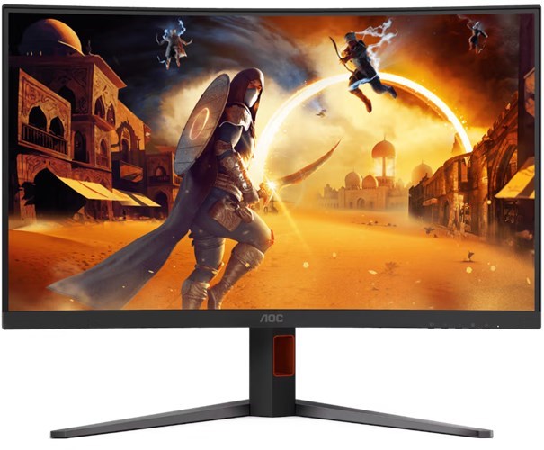 Aoc CQ32G4 32" Curved 2560X1440 1MS Hdmi DP 180Hz Gaming Monitor