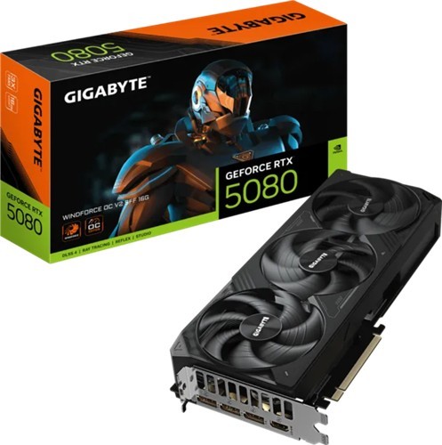 Gigabyte Gv-N5080wf3ocv2-16Gd RTX5080 16GB Graphics Card