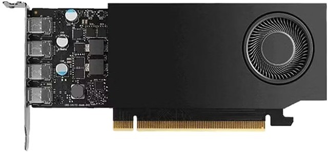 PNY Technologies Nvidia RTX A400 4GB Pcie Graphics Card 4*miniDP Low Profile
