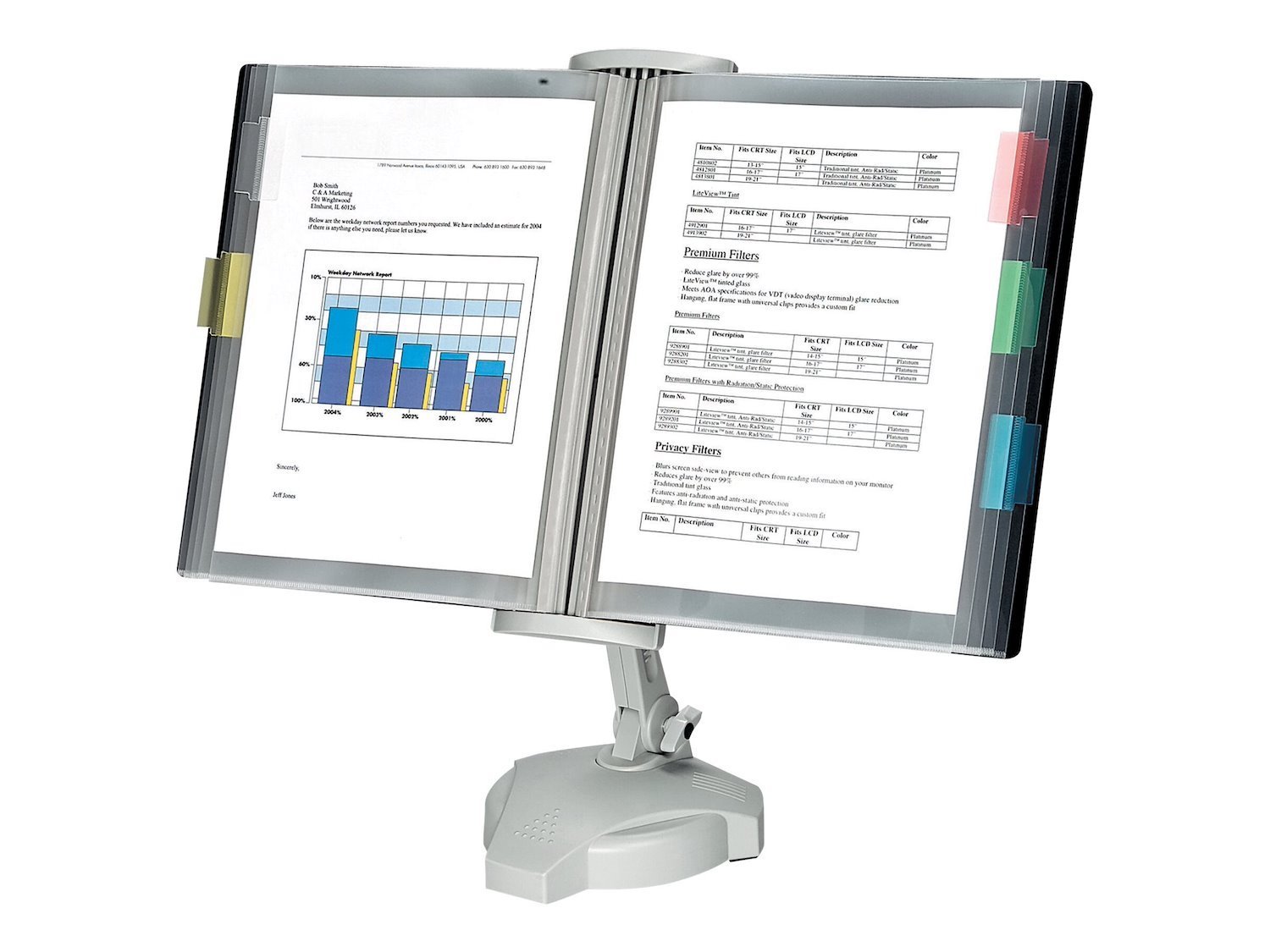 Fellowes Reference Rack Copyholder