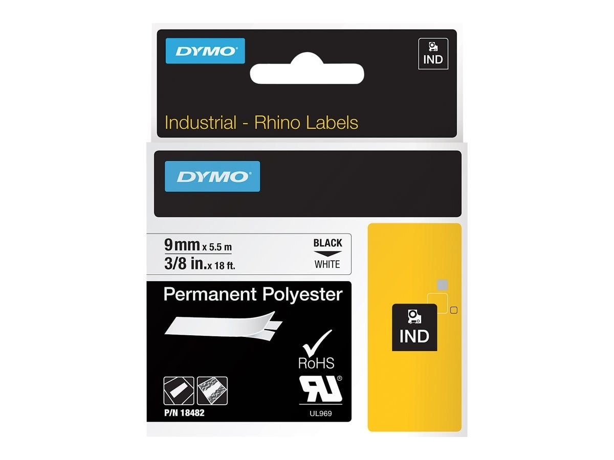 Dymo Rhinopro .375In X 8FT White