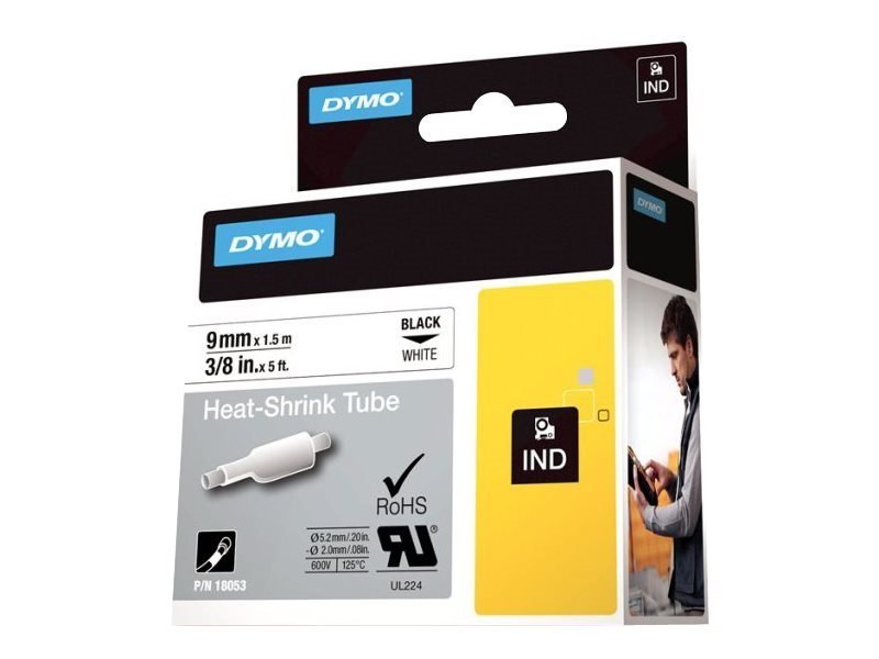 Dymo Rhinopro 3/8In White Heat