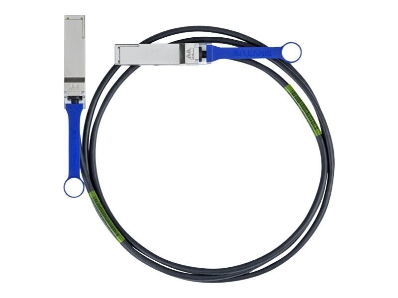 Mellanox Passive Copper Cable, VPI, up to 40Gb/s, QSFP, 0.5m