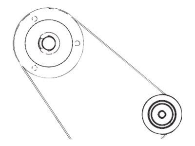 Zebra Kit Main Drive Belt 110Xi4 (600 dpi)
