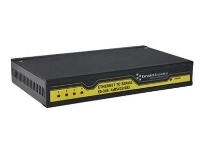 Brainboxes 4Port RS422/485 Ethernet To