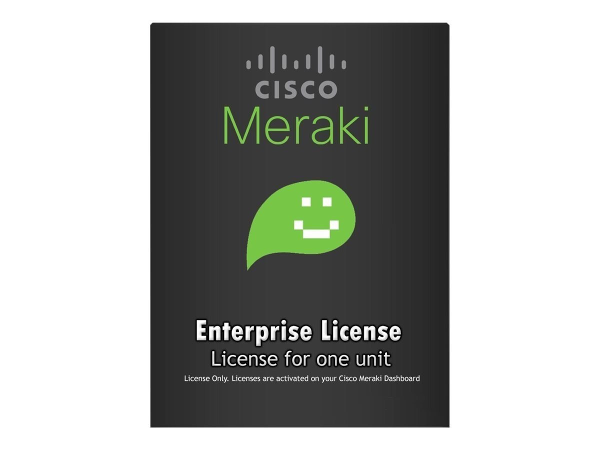 Meraki MX64 Enterprise License and Support, 1 Year
